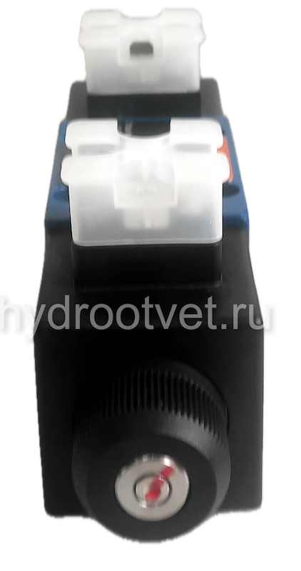 4WE6E61/CW220-50N9K4 - Гидрораспределитель золотниковый Ду 6 с электроуправлением, схема E (44), электроуправление W230, возврат - пружинный