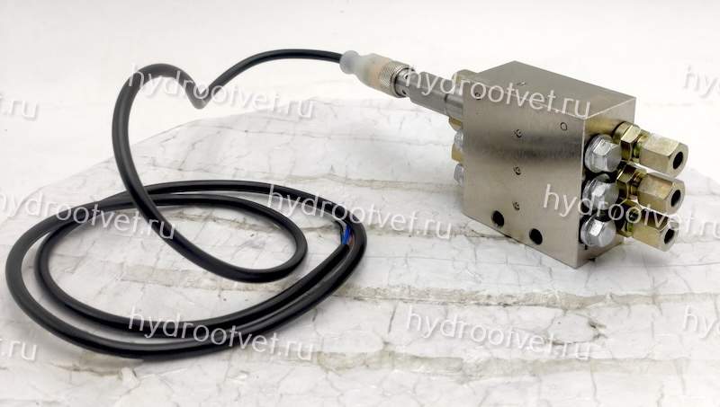SSV-6-K + inductive switch - Питатель для прогрессивных систем смазки с рабочим давлением 300 бар, 6 выходов, с реле конца цикла