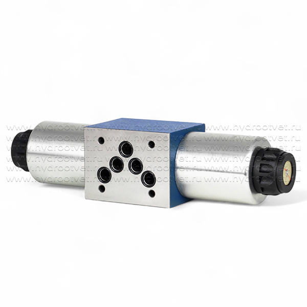 4WE10J31/CG24N9K4 - Гидрораспределитель золотниковый Ду 10 с электроуправлением G24, схема J (34), возврат - пружинный