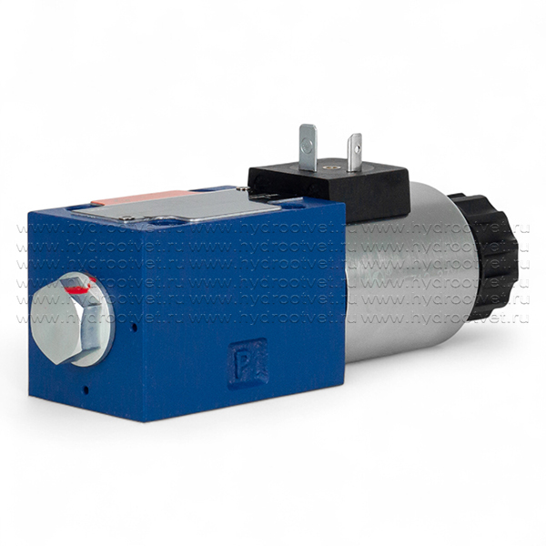 4WE6Y61/CG24N9K4 - Гидрораспределитель золотниковый Ду 6 с электроуправлением, схема Y (574Е), электроуправление G24, возврат - пружинный