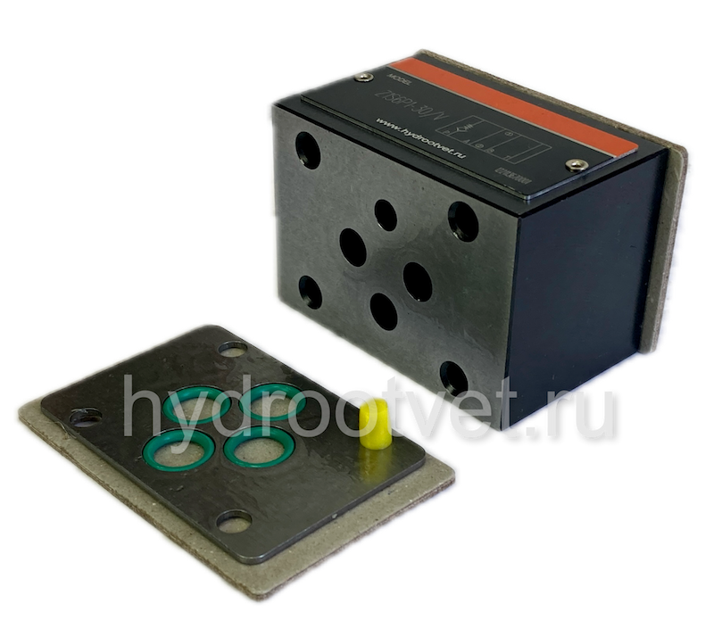 Z1S6P1-3X/V - Обратный клапан модульного монтажа Ду6, P = (P2 → P1)