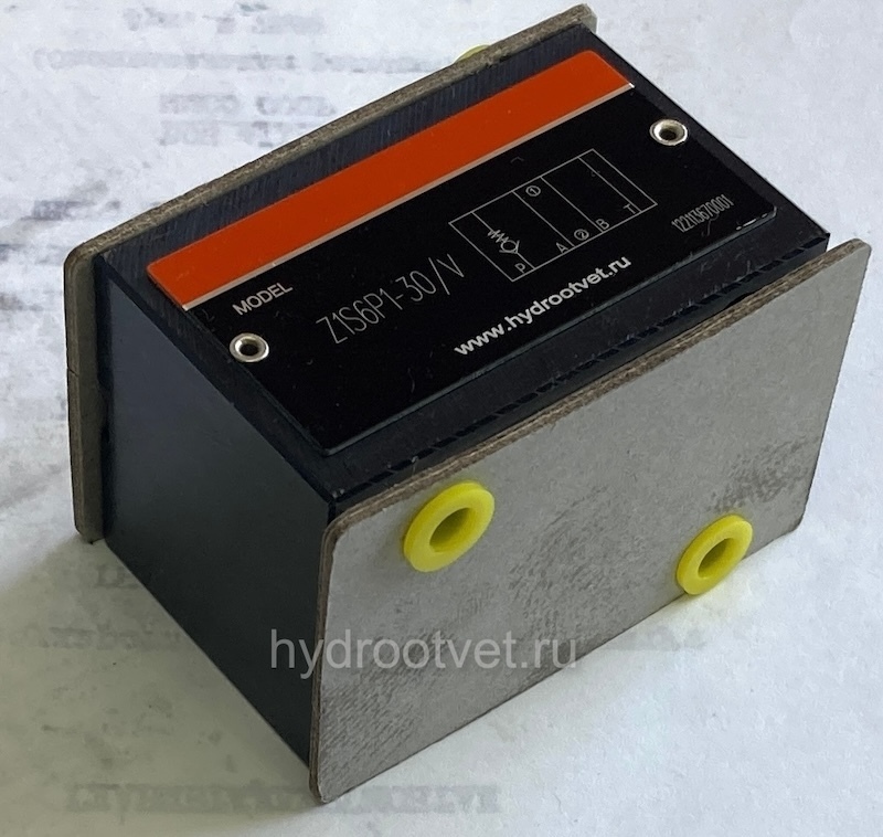 Z1S6P1-3X/V - Обратный клапан модульного монтажа Ду6, P = (P2 → P1)