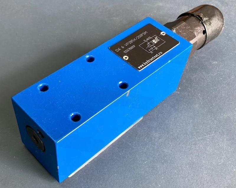 DA6VA2A5X/200FSM - Разгрузочный предохранительный клапан Ду6 с давлением настройки до 200 бар, подключение насоса в канал А