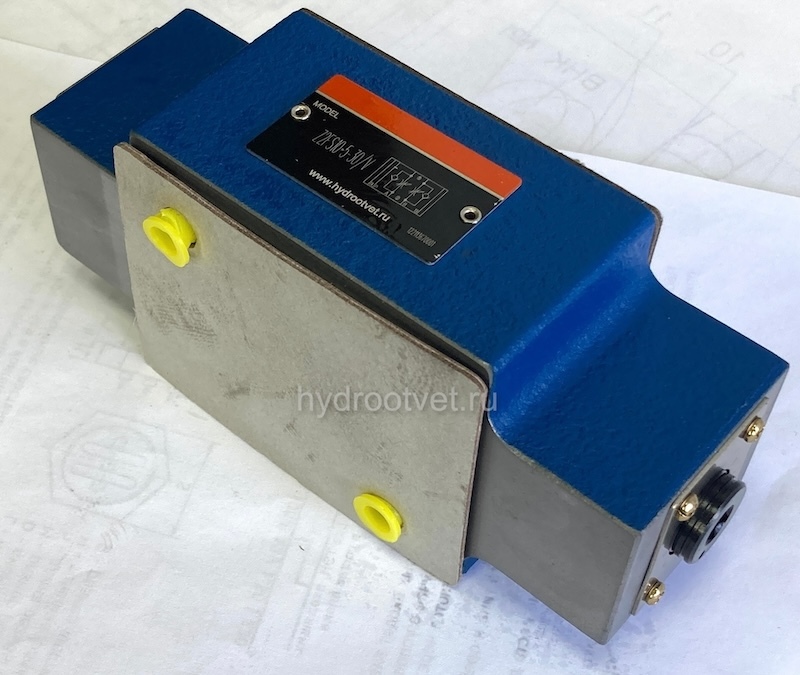 Z2FS10-5-3X/V - Дроссель Ду 10 модульного монтажа, в каналах А и В, на входе/на выходе