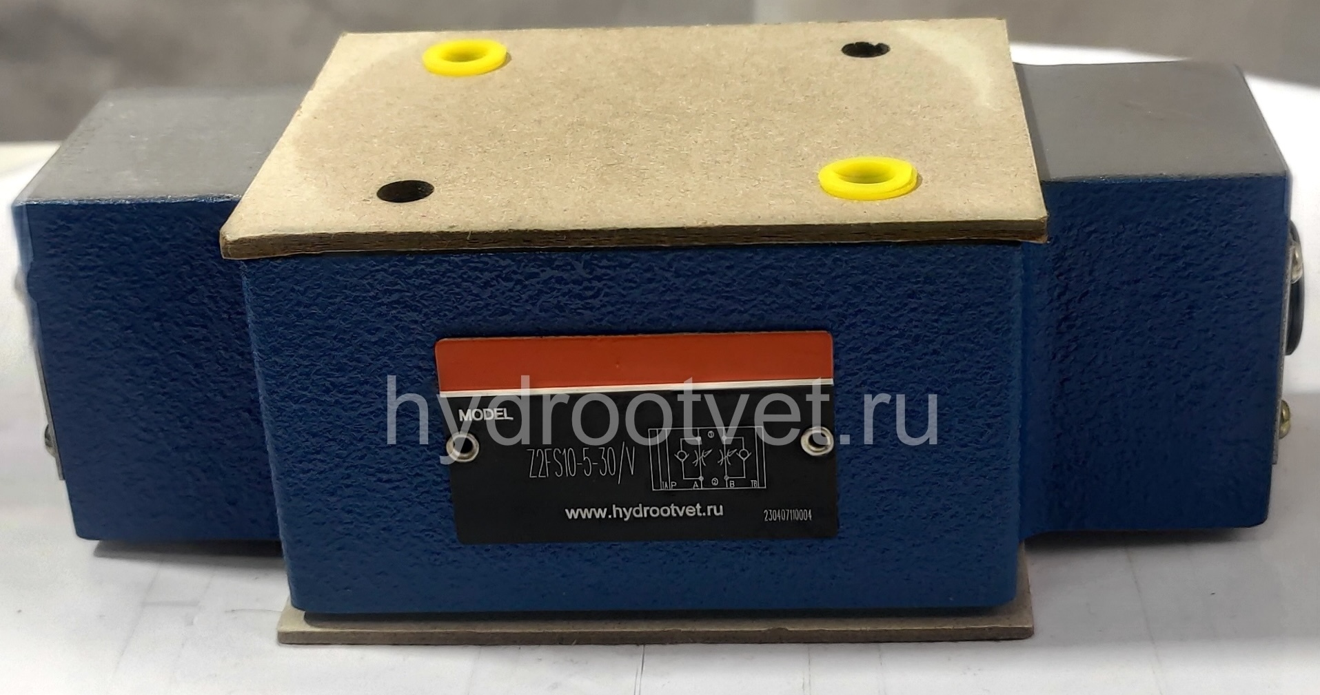 Z2FS10-5-3X/V - Дроссель Ду 10 модульного монтажа, в каналах А и В, на входе/на выходе