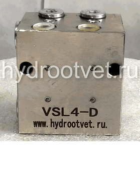 VSKV6-KR - Питатель для двухлинейных систем смазки с рабочим давлением 400 бар, количество выходов 6, максимальная доза 1,5 мл/цикл, с регулятором и индикатором
