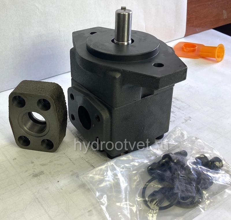 PV2R1-19RBU - Пластинчатый нерегулируемый насос с рабочим объемом 19,4 см3, взаимозаменяем с насосом НПл 20/16