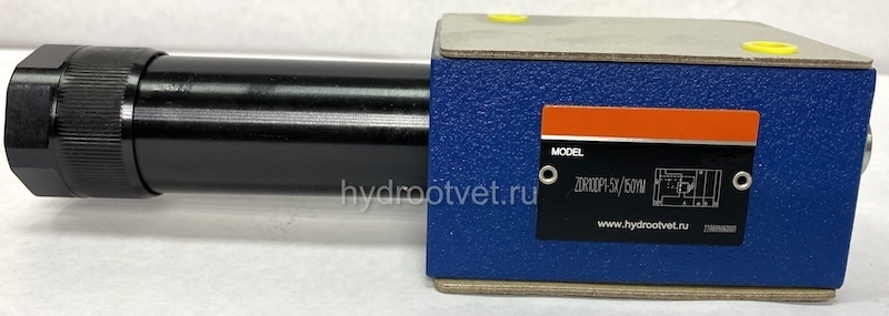 ZDR10DP1-5X/210YM - Редукционный клапан Ду 10 трехлинейный модульного монтажа с давлением регулировки до 210 бар, в канале P, обратный клапан - М = нет
