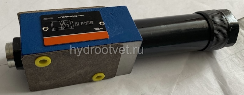 ZDR6DP1-4X/75YM - Редукционный клапан Ду 6 трехлинейный модульного монтажа с давлением регулировки до 75 бар, регулирует в канале P, обратный клапан - М = нет