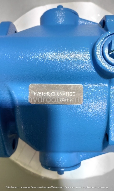 PVB15RSY31CM11 - Аксиально-поршневой насос регулируемый с наклонным диском, 33 см3, 210 бар, регулятор давления