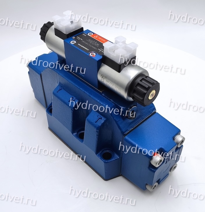 H-4WEH25G6X/6EG24N9K4 - Гидрораспределитель с электроуправлением Ду25 схема G (64), напряжение G24, каналы управления X и Y - внешние