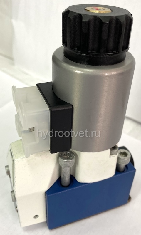 M-3SEW6C3X/630MG24N9K4 - Гидрораспределитель седельного типа Ду 6 с электроуправлением на 630 бар, схема C