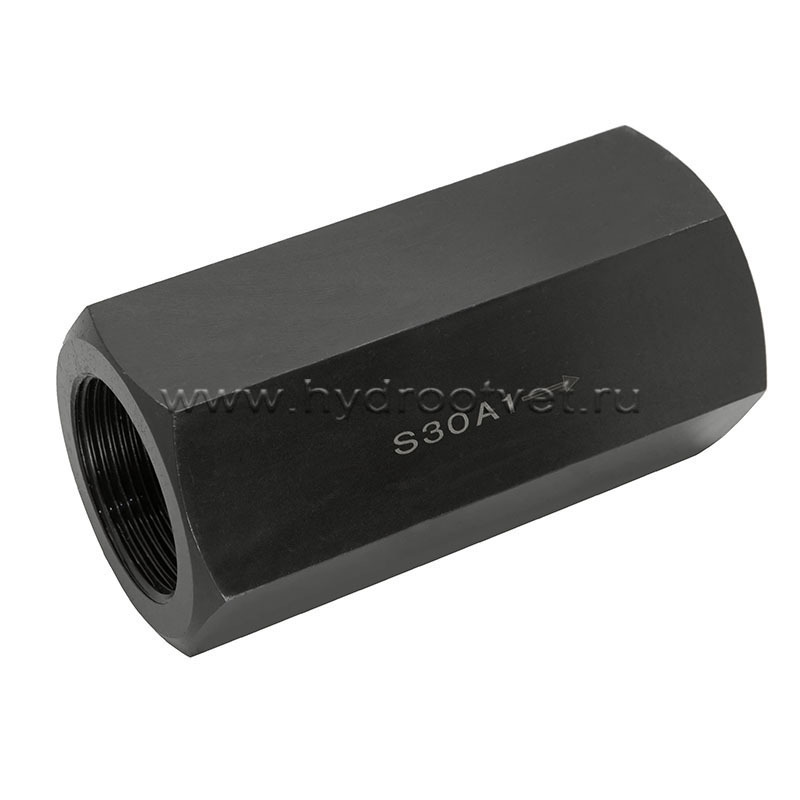 S30A2/1 - Обратный клапан трубного монтажа Ду32, G1 1/2 с давлением открытия 1,5 бар