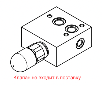 VMP-DBD - Плита под предохранительный клапан DBDS6, с выходами Р, Т и М и под плиту ML31