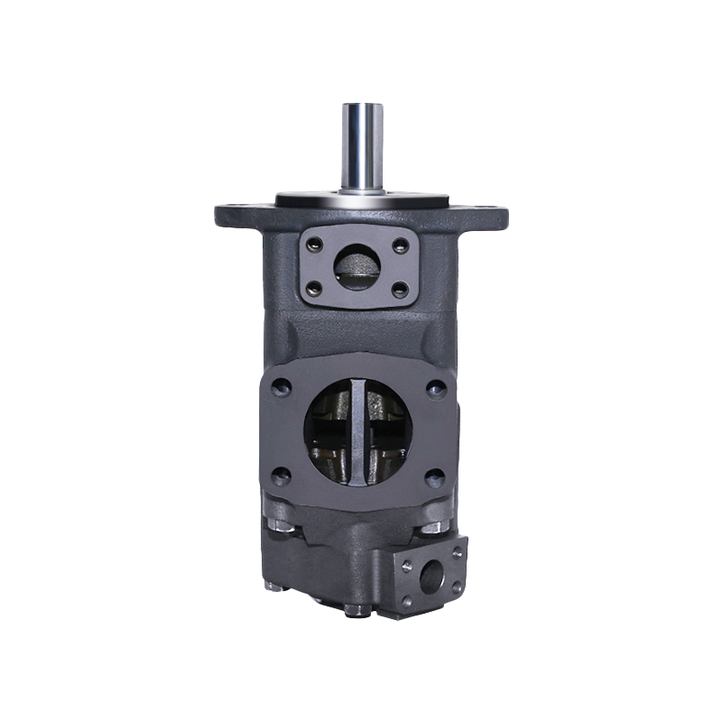 3525V25A17-11** - Пластинчатый нерегулируемый двухпоточный насос серии 3525V с рабочим объемом 81+55см3