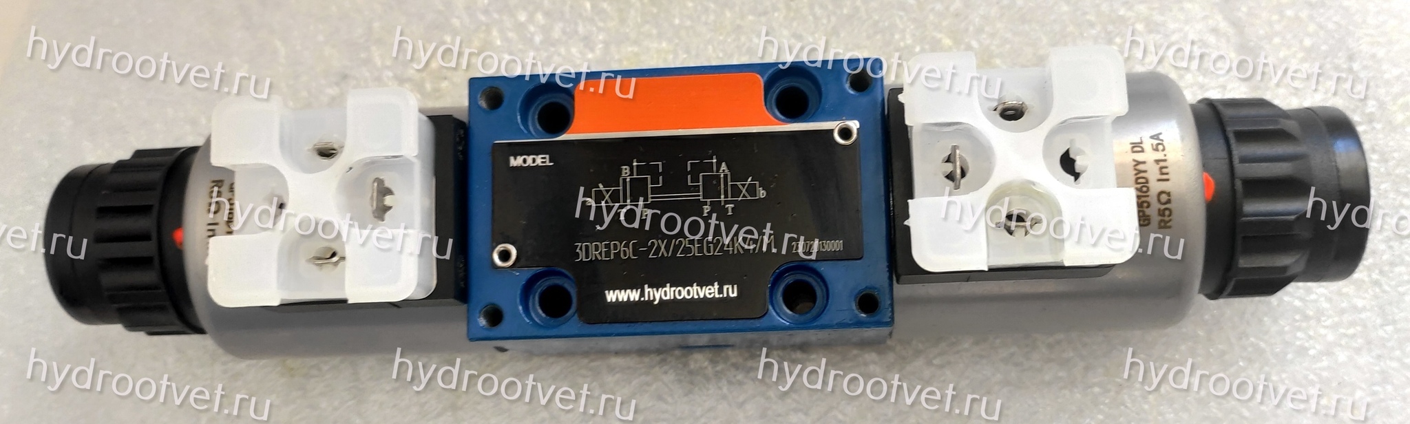 3DREP6A-2X/45EG24K4/M - Пропорциональный редукционный клапан Ду 6 трехлинейный (пилот) без усилителя , давление регулировки до 45 бар, схема A