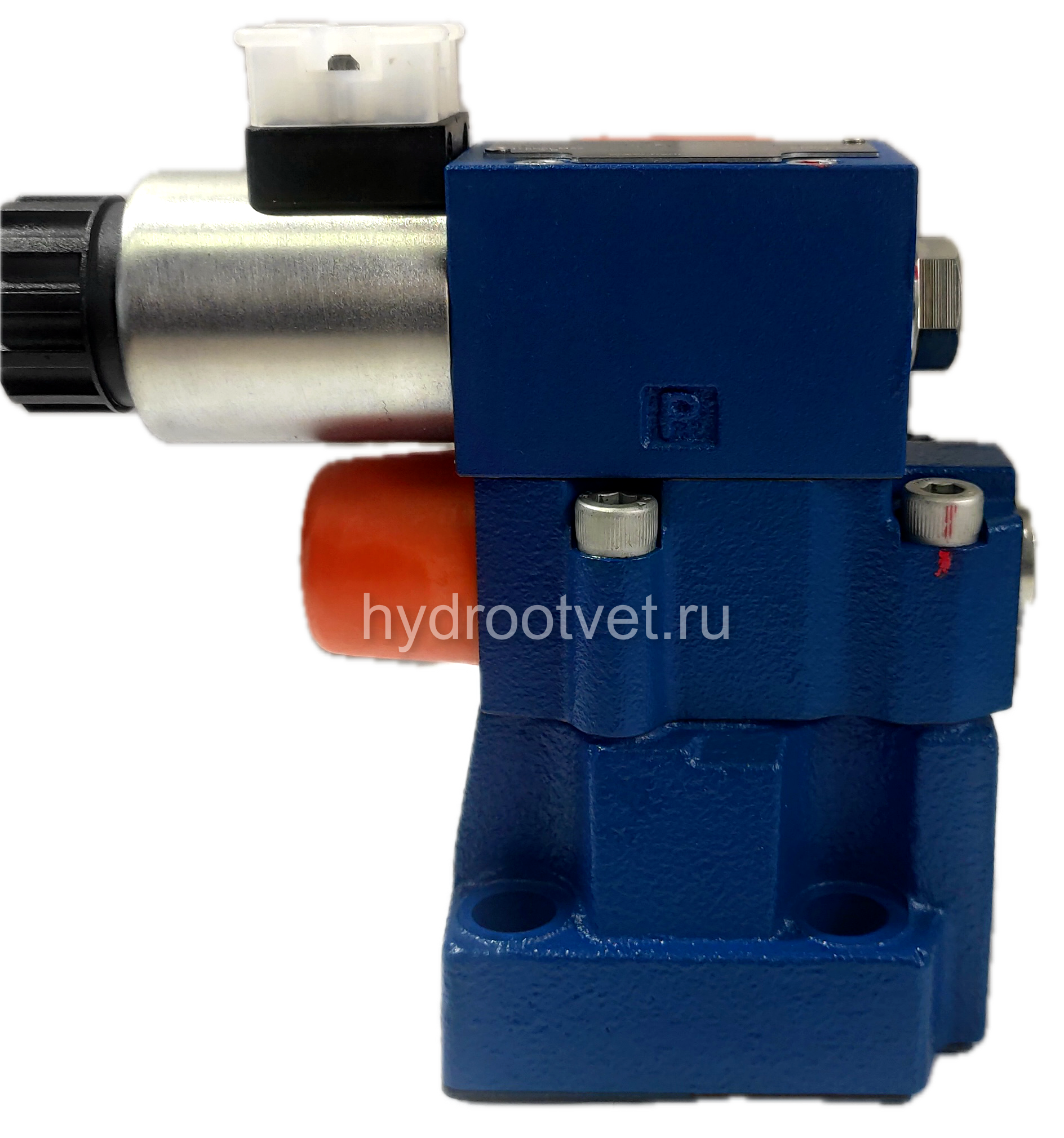 DBW10B2-5X/315CW110-50N9K4 - Предохранительный клапан Ду10 с давлением настройки до 315 бар, управление - X и Y - внутренние с разгрузкой B = открыт с электроуправлением W110