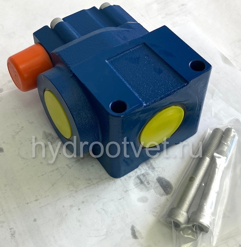 DB20G2-5X/50 - Предохранительный клапан Ду25 с давлением настройки до 50 бар, управление - X и Y - внутренние