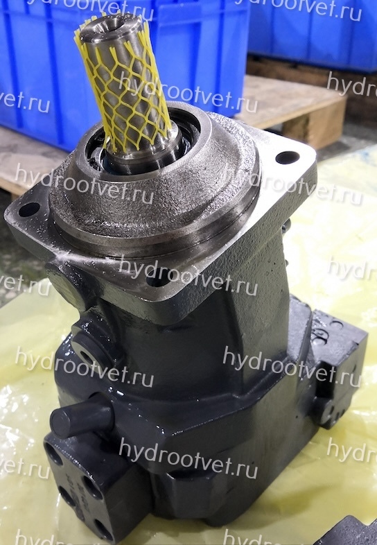 A7VO80EPG/63R-NPB01 - Насос аксиально-поршневой регулируемый с наклонным блоком рабочий объем 80 см3, EPG = пропорциональный электрический регулятор 24В с отсечкой по давлению и с дистанционным управлением, номинальное давление 350 бар