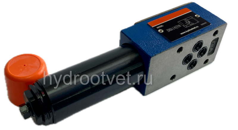 ZDR6DA2-4X/25Y - Редукционный клапан Ду 6 трехлинейный модульного монтажа с давлением регулировки до 25 бар, регулирует в канале A, обратный клапан - есть