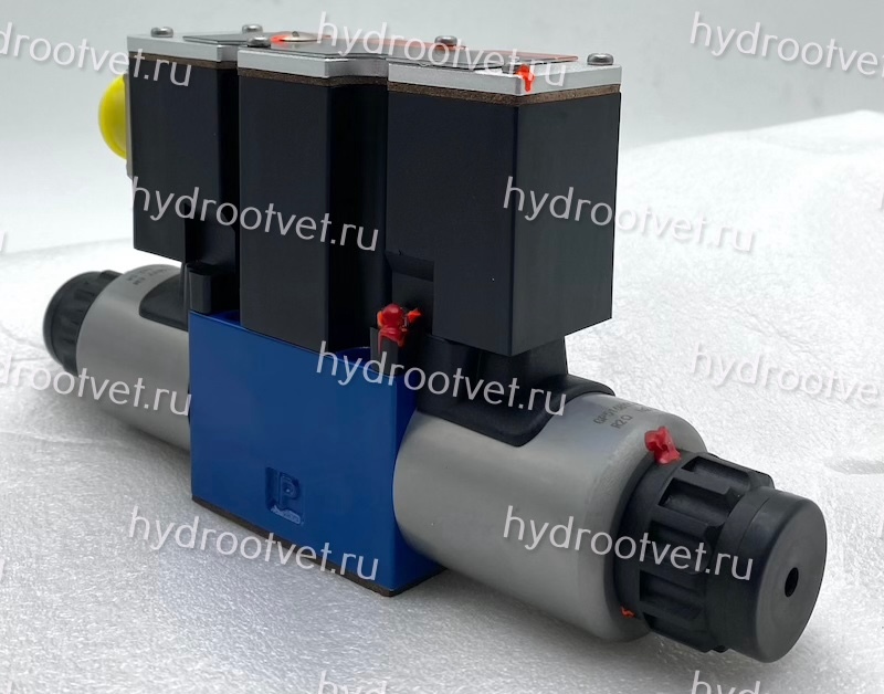 3DREPE6C-2X/25EG24K31/A1M - Пропорциональный редукционный клапан Ду 6 трехлинейный (пилот) со встроенным усилителем (OBE), A1 = ±10 В, давление регулировки до 25 бар, схема C