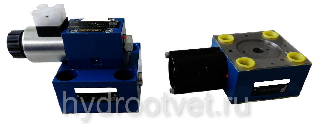 LFA32EWA-7X/CA20DQMG24 - Логический клапан с крышкой, типоразмер Ду32 функционал - EWA = крышка с электрическим контролем закрытого положения под установку золотникового или седельного распределителя, уплотнение NBR