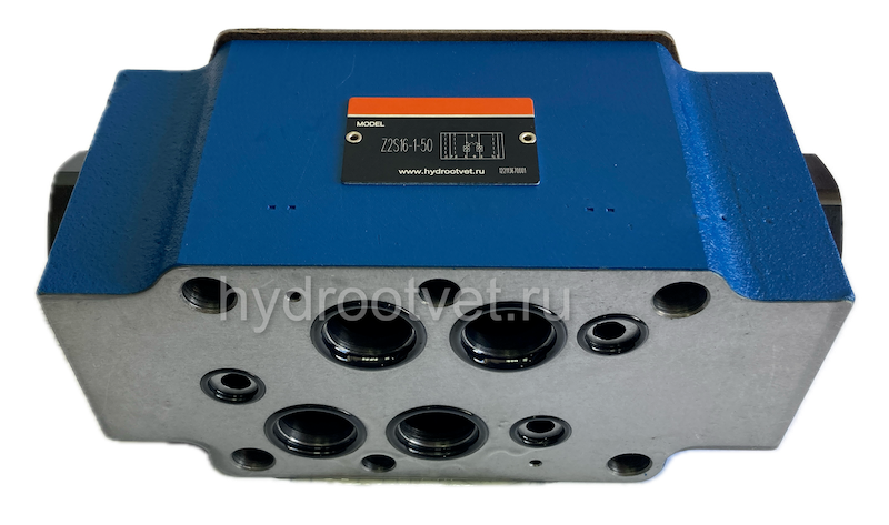 Z2S16A-1-50 - Гидрозамок модульного монтажа Ду16 в канале A