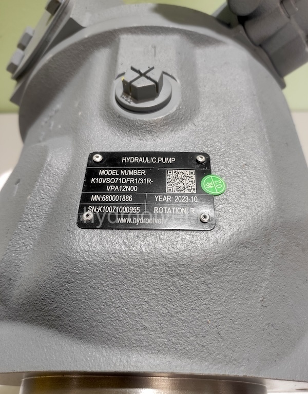A10VSO71DFR/31R-VPA12N00 - Насос аксиально-поршневой регулируемый с наклонной шайбой, рабочий объем 71 см3, DFR = регулятор давления и расхода, номинальное давление 280 бар