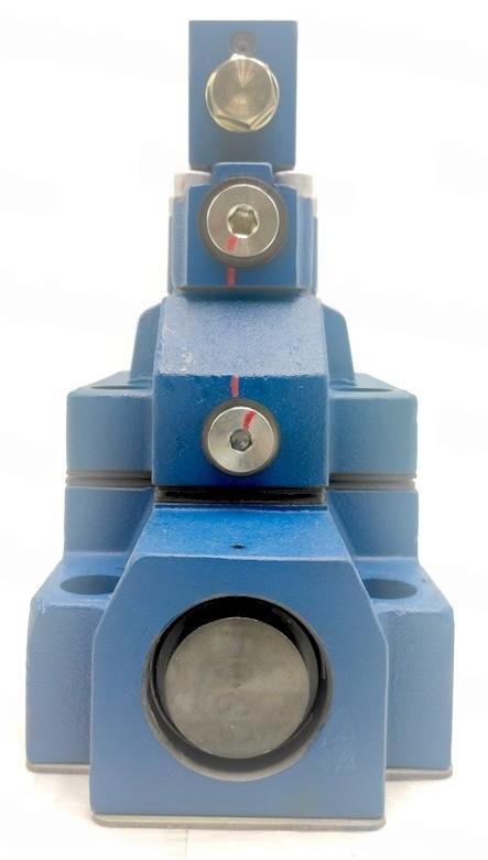 DAW30B2-5X/315-17Y6EG24N9K4 - Разгрузочный предохранительный клапан с электроразгрузкой Ду32 с давлением настройки до 315 бар, с разностью срабатывания в 17%, внешний дренаж - Y = есть