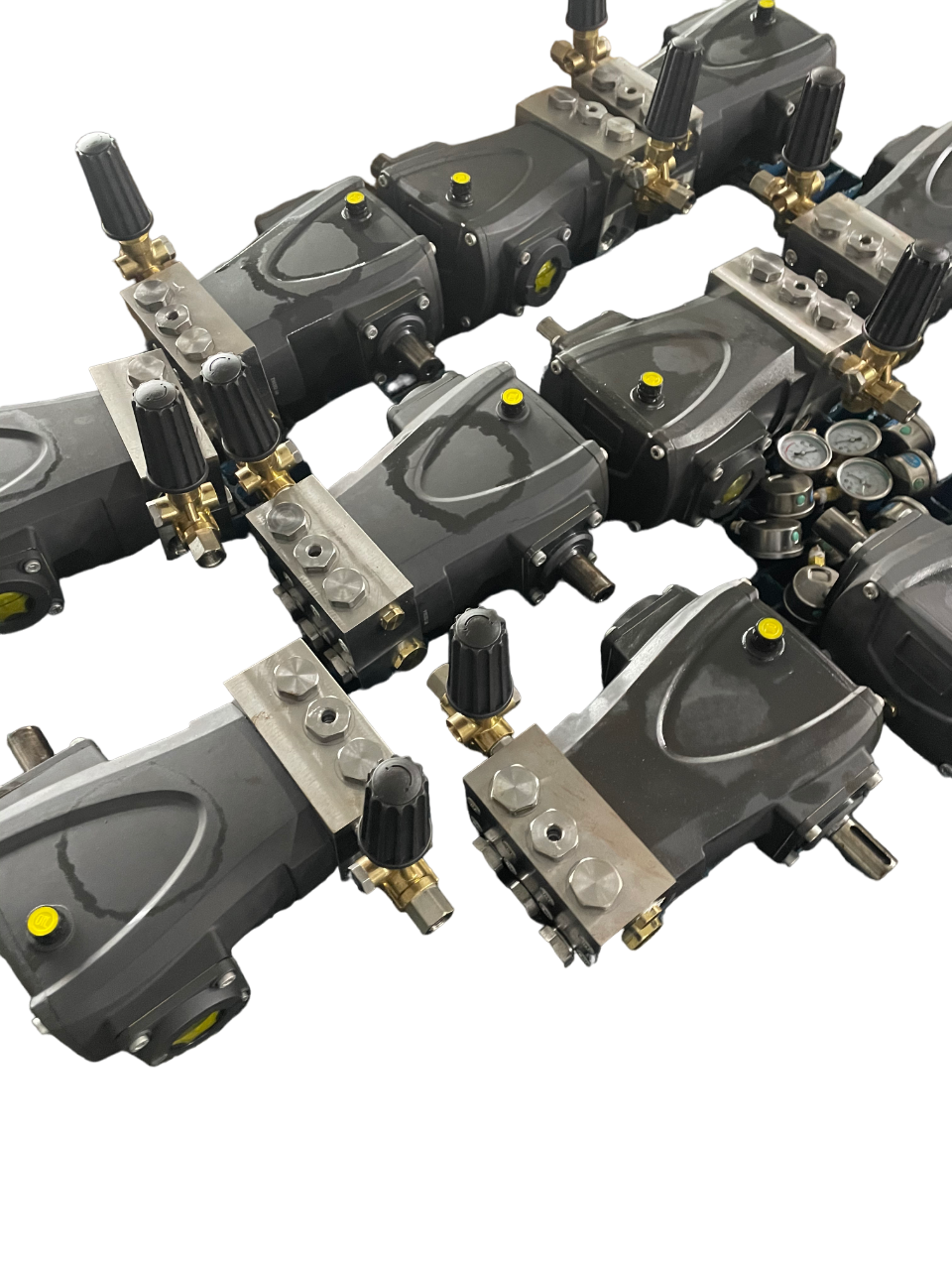 GPW-2221 - Плунжерный насос, расход 35 л/мин, давление до 21,6 МПа