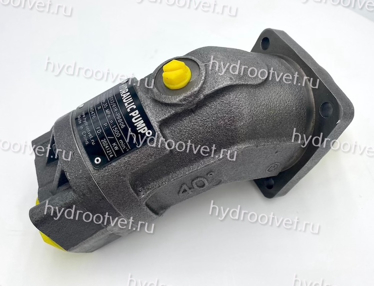 A2FO12/61R-PBB06 - Насос аксиально-поршневой постоянной производительности с наклонным блоком, рабочий объем 12 см3, номинальное давление 400 бар