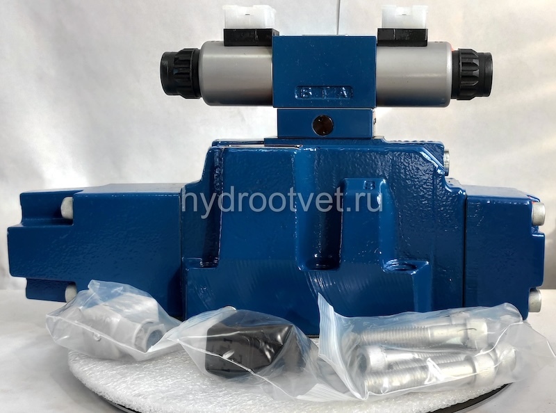 4WRZ32E1-520-7X/6EG24N9ETK4/D3V - Пропорциональный распределитель Ду32 без усилителя, номинальный расход 520 л/мин, схема E1, каналы управления ET - X и Y - внутренние