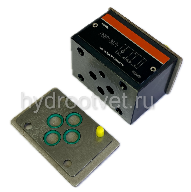 Z1S6A1-3X/V - Обратный клапан модульного монтажа Ду6, A = (A2 → A1)