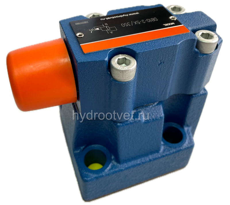 DB10-2-5X/315X - Предохранительный клапан Ду10 с давлением настройки до 315 бар, управление - X - внешний