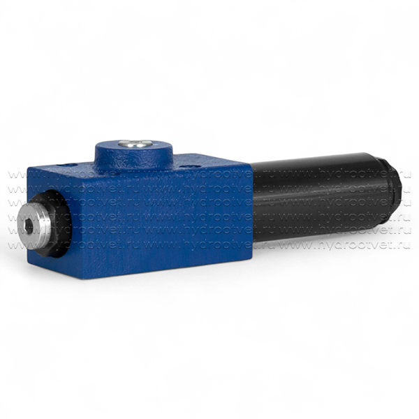 DR6DP2-5X/25YM - Редукционный клапан Ду 6 трехлинейный, прямого действия с давлением настройки до 25 бар, с элементом регулировки: 2 = винт, обратный клапан - М = нет