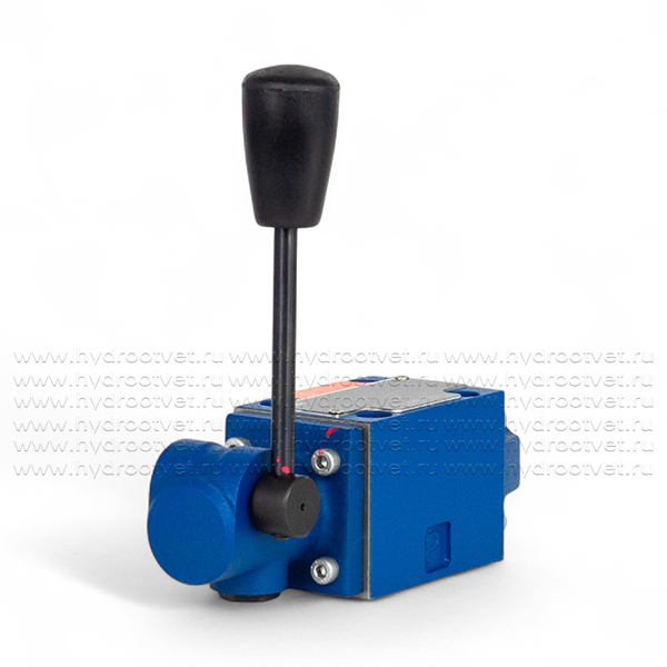 4WMM6G50/F - Гидрораспределитель Ду 6 с ручным управлением, схема G (64), возврат - F = фиксатор