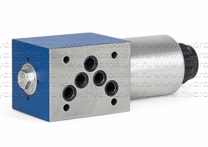 4WE10HA31/CG24N9K4 - Гидрораспределитель золотниковый Ду 10 с электроуправлением G24, схема HA (14-1), возврат - пружинный