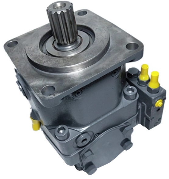 A11VO40DRS/10R-NSC12N00 - Насос аксиально-поршневой нереверсивный регулируемый с наклонной шайбой для незамкнутой гидросистемы, рабочий объем 40 см3, DRS = регулятор давления с LS управлением, номинальное давление 350 бар, валS = шлицевой по ANSI B92.1a, 