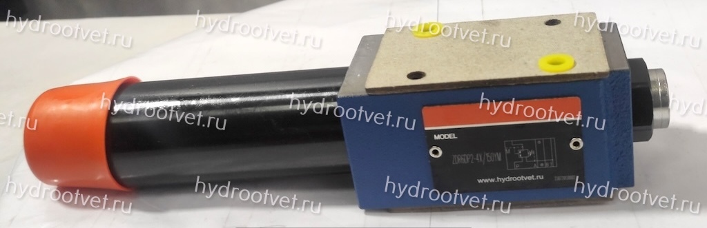 ZDR6DP2-4X/150YM - Редукционный клапан Ду 6 трехлинейный модульного монтажа с давлением регулировки до 150 бар, регулирует в канале P, обратный клапан - М = нет