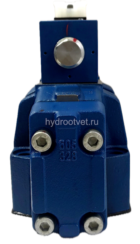 H-4WEH16D7X/6EG24N9ETK4/B10D3 - Гидрораспределитель с электроуправлением Ду16 схема D (574А), напряжение G24, каналы управления ET - X и Y - внутренние