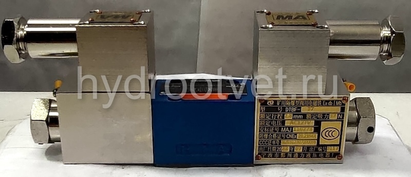 G1-GD-4WE6J-60S/B127N9/V - Гидрораспределитель во взрывобезопасном исполнении I группа золотниковый Ду 6 с электроуправлением G24, схема J (34), возврат - пружинный