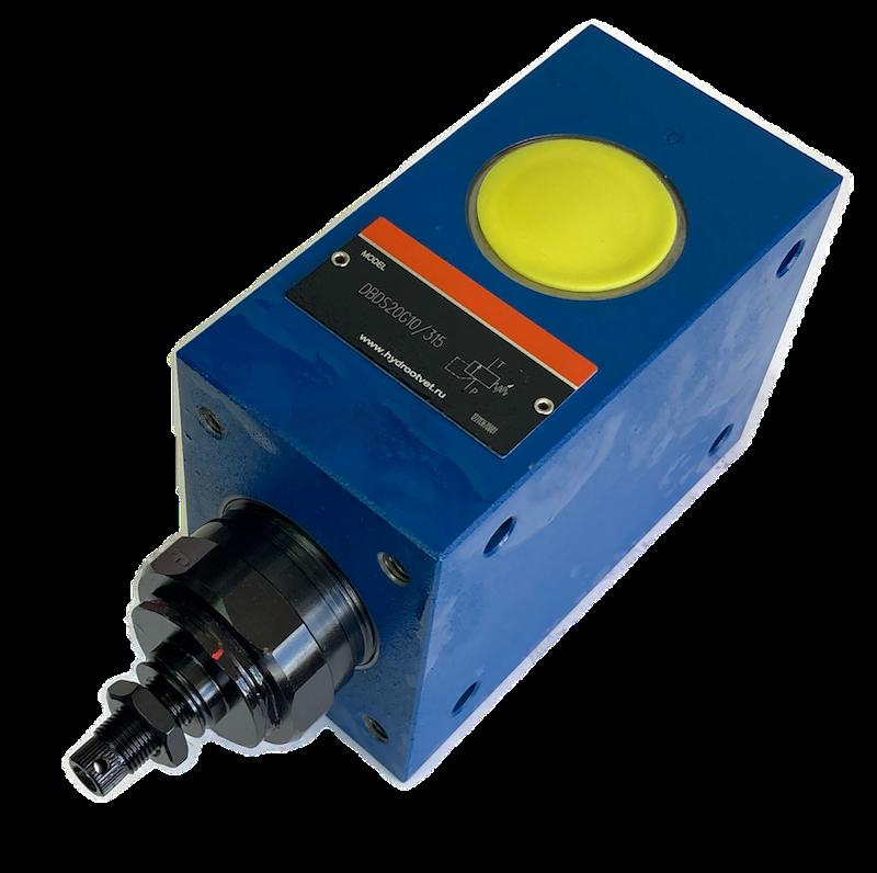 DBDS25G1X/25 - Предохранительный клапан прямого управления Ду25, давление регулировки до 25 бар, тип монтажа - резьбовой, элемент регулировки S = винт