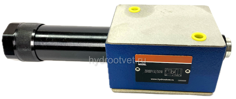 ZDR10DP1-5X/210YM - Редукционный клапан Ду 10 трехлинейный модульного монтажа с давлением регулировки до 210 бар, в канале P, обратный клапан - М = нет