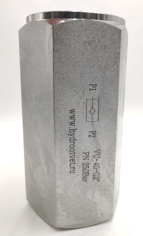 VU-16-G3/4 - Обратный клапан на высокое давление, резьба G3/4''