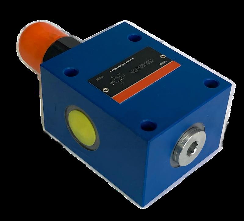 DBDH10G1X/50 - Предохранительный клапан прямого управления Ду10, давление регулировки до 50 бар, тип монтажа - резьбовой, элемент регулировки H = рукоятка