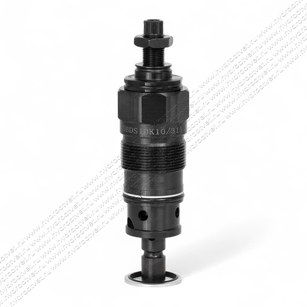 DBDS10K1X/315 - Предохранительный клапан прямого управления Ду10, давление регулировки до 315 бар, тип монтажа - встраиваемый, элемент регулировки S = винт