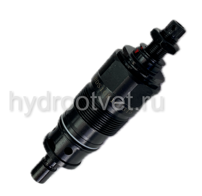 DBDS10K1X/100V - Предохранительный клапан прямого управления Ду10, давление регулировки до 100 бар, тип монтажа - встраиваемый, элемент регулировки S = винт