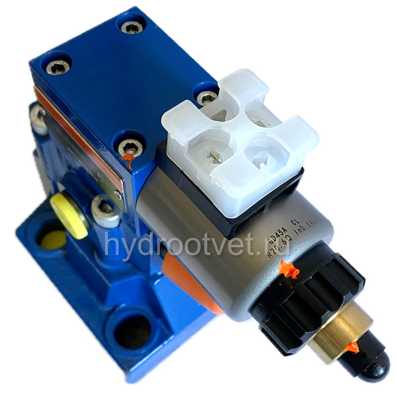 DBEM20-7X/315YG24K4V - Пропорциональный предохранительный клапан без усилителя, Ду25, регулировка давления до 315 бар, сигнал управления 1600 мА