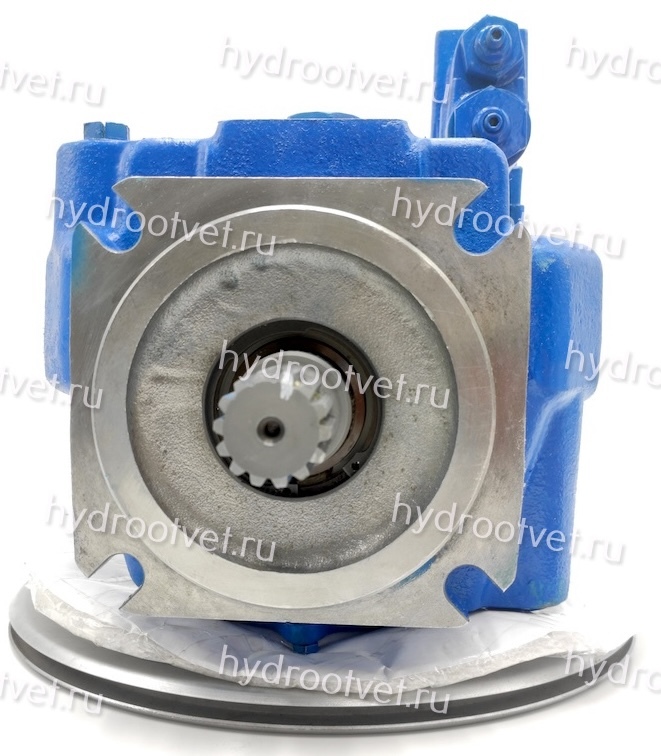 PVH098R02AJ30B2520000010001 - Насос аксиально-поршневой с регулятором расхода и давления, 98,3 см3, максимальное рабочее давление 250 бар, шлицевой вал 14T 12/24DP, для минерального масла