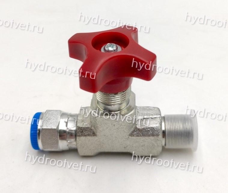 FT290-14 - Кран манометра прямой R1/4"-G1/4"